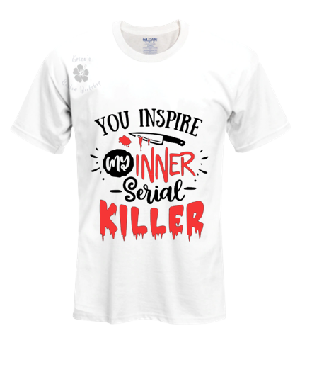 white cotton tshirt