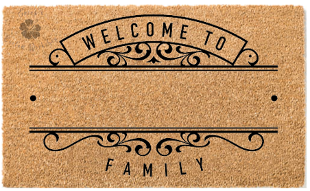 Coir door mat
