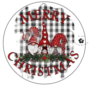 Round Christmas Ornaments