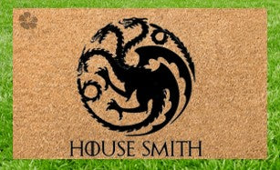 Game of Thrones Houses customizable Mat