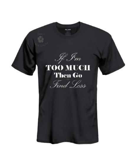 black cotton tshirt