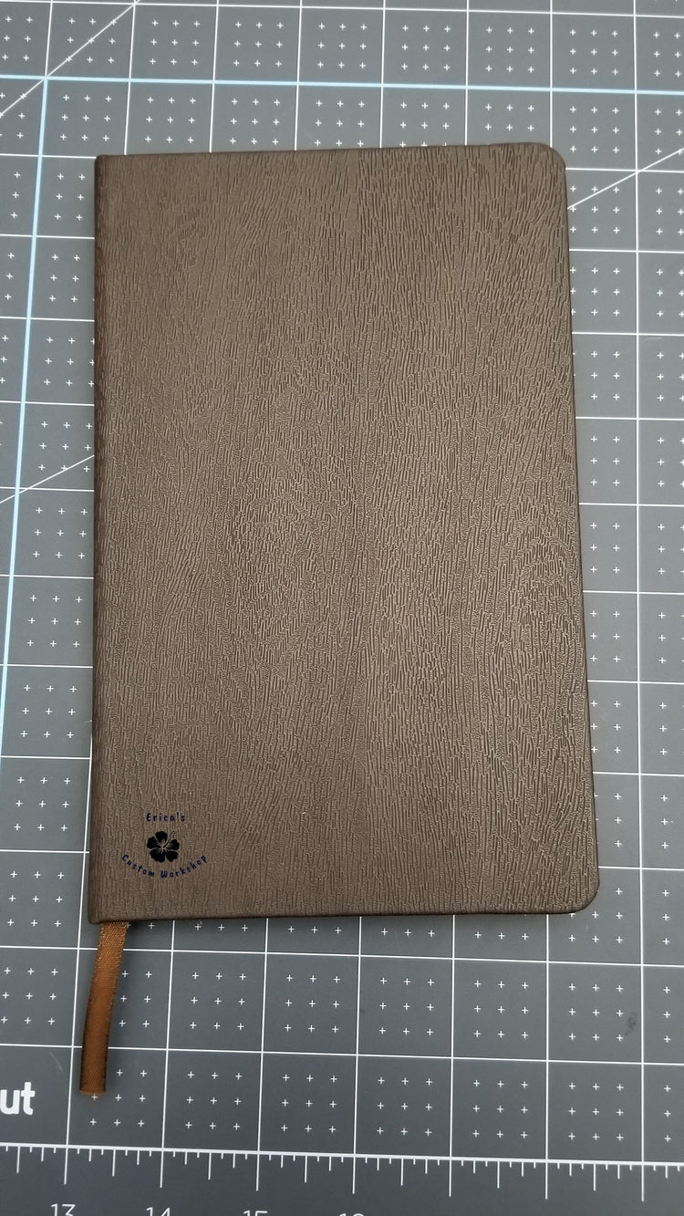 Custom Initials Notebook